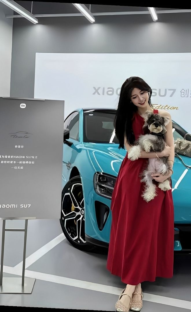 质量都这么高的吗？仙女也就长这样吧PG麻将胡了2小米SU7的美女车主(图3)